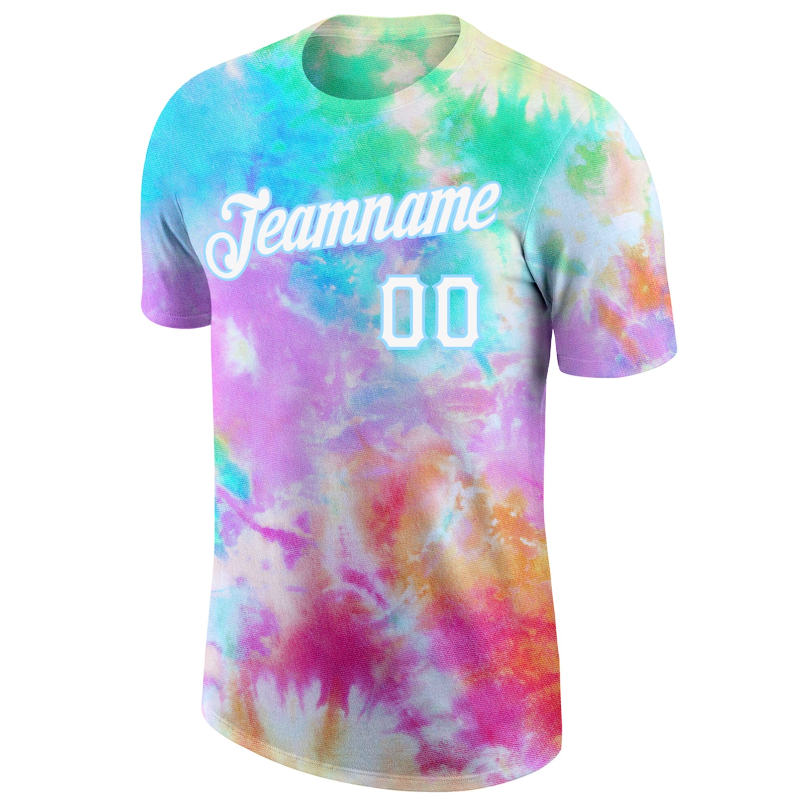 Los Angeles Dodgers Youth Tie-Dye Throwback T-Shirt - Royal/Black