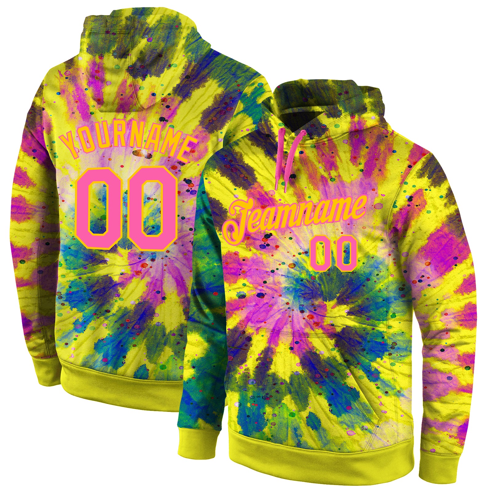 Chinatown tie outlet dye hoodie