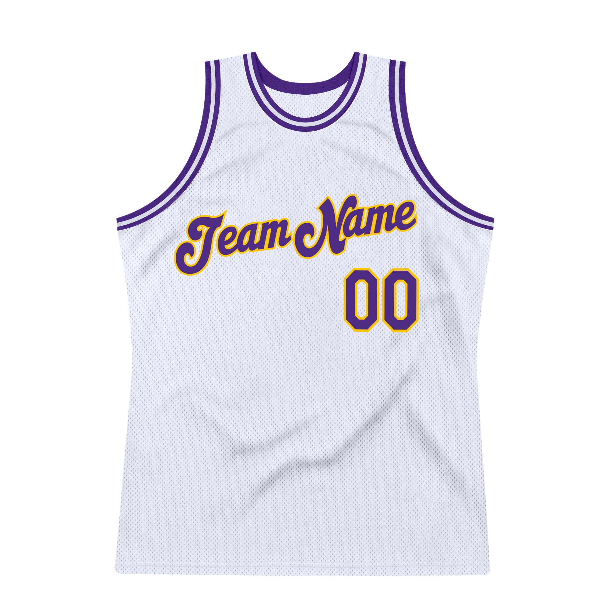 Gold Blooded 35 (Men's White Basketball Jersey) – Adapt.