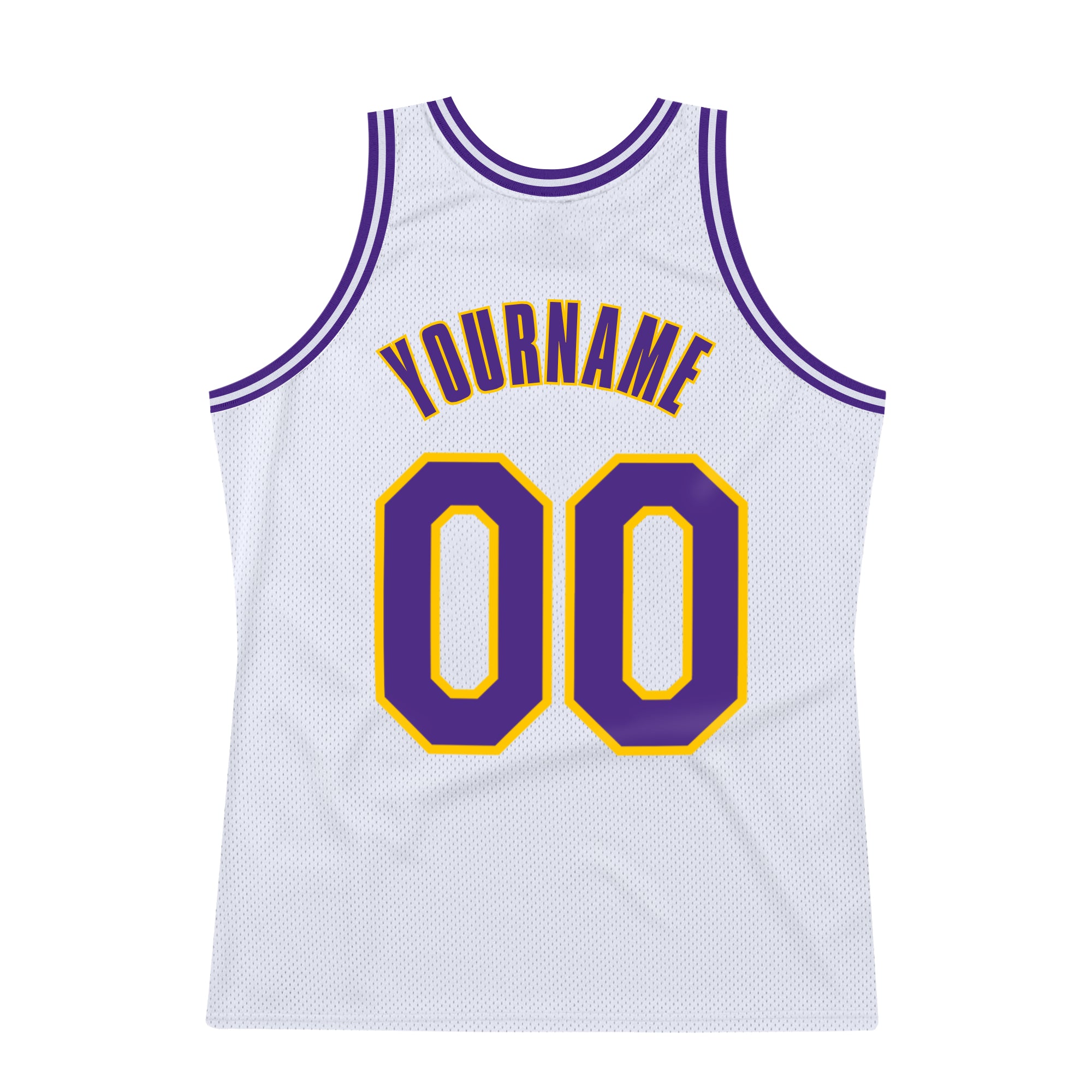 Basketball Jersey - Gold / Purple / Whites – bLAnk company