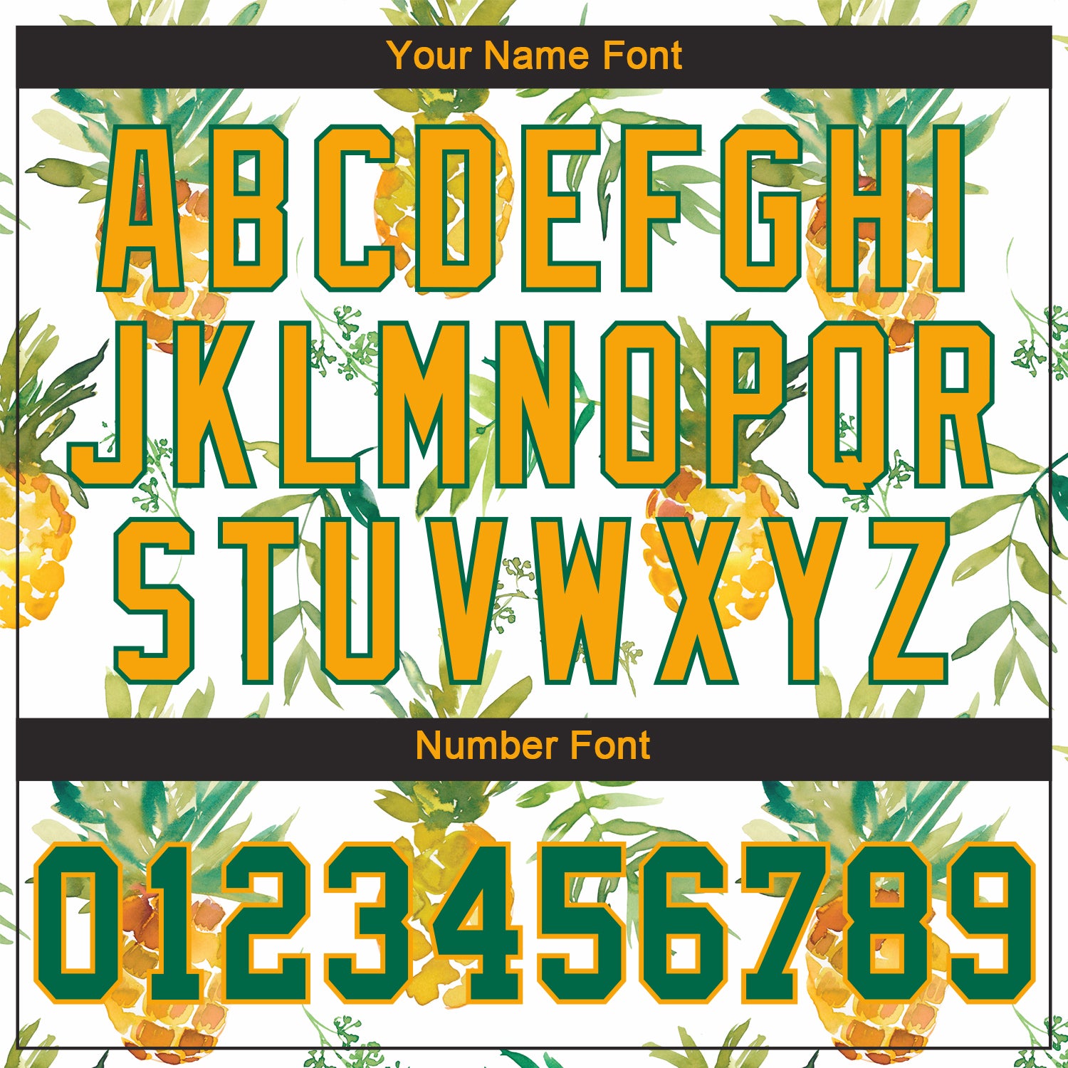 Custom Name Baltimore Orioles Baseball Island Pineapple Pattern
